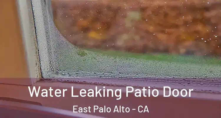  Water Leaking Patio Door East Palo Alto - CA